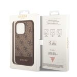 Калъф от Guess 4G Stripe Case за iPhone 14 Pro Brown - Image 6