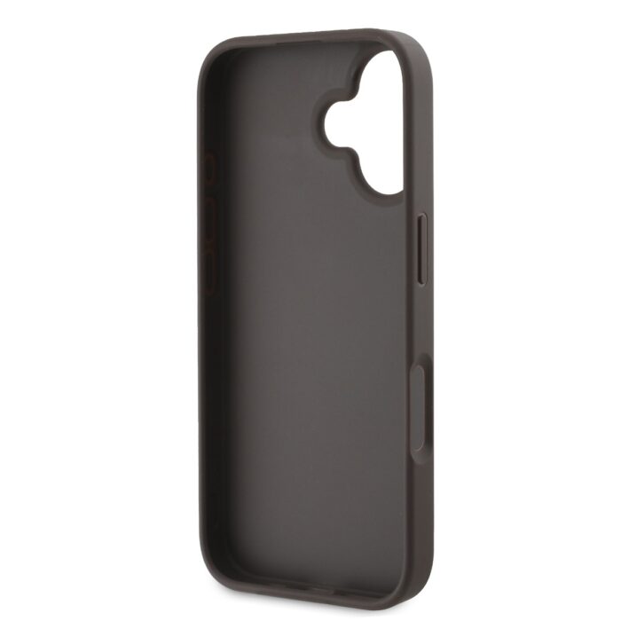 Калъф от 
Guess PU 4G Stripe за iPhone 16 Brown - Image 5