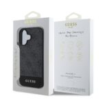 Калъф от 
Guess PU 4G Stripe за iPhone 16 Grey - Image 6