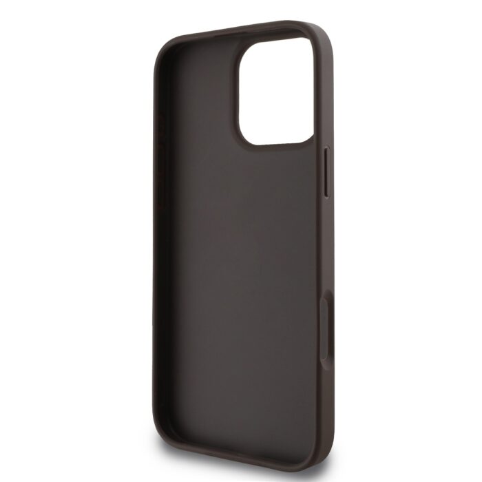 Калъф от Guess PU 4G Stripe Case за iPhone 16 Pro Brown - Image 5