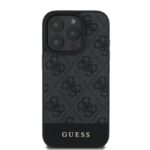Калъф от 
Guess PU 4G Stripe за iPhone 16 Pro Grey - Image 2