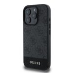 Калъф от 
Guess PU 4G Stripe за iPhone 16 Pro Grey - Image 3