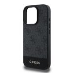 Калъф от 
Guess PU 4G Stripe за iPhone 16 Pro Grey - Image 4