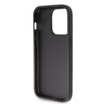 Калъф от Guess PU Fixed Glitter 4G Metal Logo Case за iPhone 15 Pro Max Black - Image 7