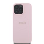 Калъф от Guess PU Grained Classic Logo MagSafe Case за iPhone 16 Pro Pink - Image 2
