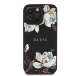 Калъф от Guess PU Grained Magnolia MagSafe Case за iPhone 16 Pro Max Black - Image 3
