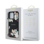 Калъф от Guess PU Grained Magnolia MagSafe Case за iPhone 16 Pro Max Black - Image 7