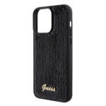 Калъф от Guess za iPhone 15 Pro Max Hardcase Sequin Script Metal Black - Image 6