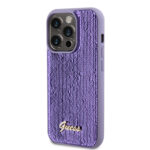 Калъф от Guess за iPhone 15 Pro Max Hardcase Sequin Script Metal Purple - Image 2