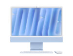iMac 24 Retina 4.5K | M4 чип с 10 ядрен CPU и 10 ядрен GPU | 16GB памет | 512GB SSD - Blue - Image 3