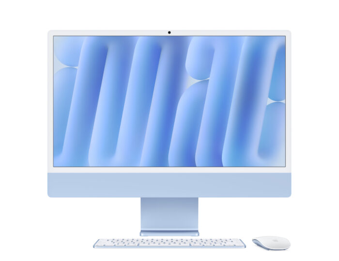 iMac 24 Retina 4.5K | M4 чип с 10 ядрен CPU и 10 ядрен GPU | 24GB памет | 512GB SSD - Blue - Image 3