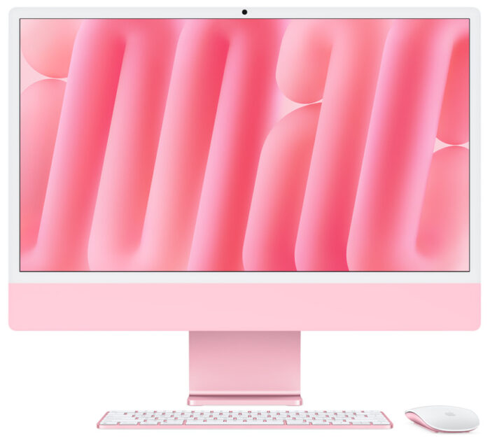 iMac 24 Retina 4.5K | M4 чип с 10 ядрен CPU и 10 ядрен GPU | 16GB памет | 256GB SSD - Pink - Image 1