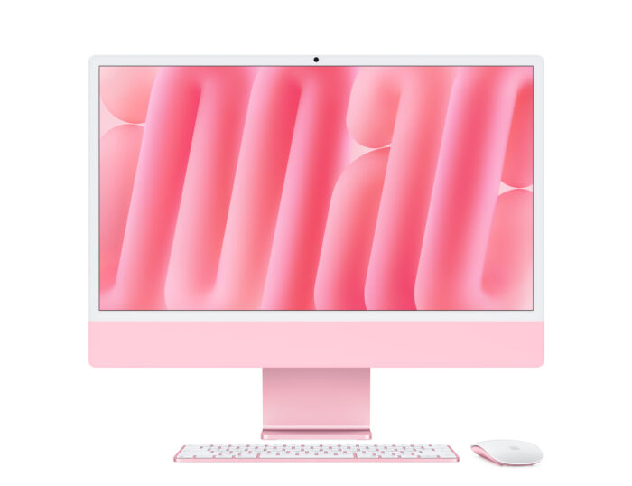iMac 24 Retina 4.5K | M4 чип с 8 ядрен CPU и 8 ядрен GPU | 16GB памет | 256GB SSD - Pink - Image 4