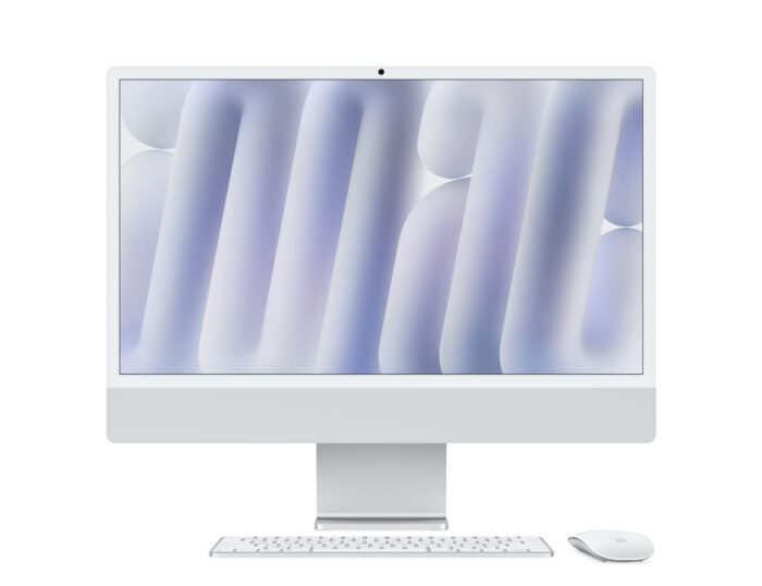 iMac 24 Retina 4.5K | M4 чип с 8 ядрен CPU и 8 ядрен GPU | 16GB памет | 256GB SSD - Silver - Image 2