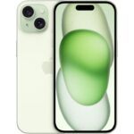 Смартфон Apple iPhone 15,128GB, 5G, Green