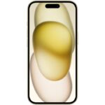 Смартфон Apple iPhone 15,128GB, 5G, Yellow - Image 3