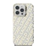 Калъф от Karl Lagerfeld IML Electroplated Repeated Logo Case за iPhone 16 Pro Max Gold - Image 2