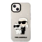 Калъф от
Karl Lagerfeld IML Glitter Karl and Choupette NFT Case за iPhone 13 Transparent