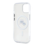Калъф от 
Karl Lagerfeld IML K&CH Heads Metal Frame MagSafe Case for iPhone 13 Transparent - Image 5