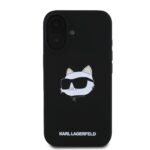 Калъф от
Karl Lagerfeld Liquid Silicone Choupette Head MagSafe за iPhone 16 Black - Image 2