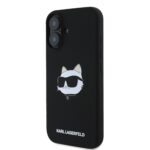 Калъф от
Karl Lagerfeld Liquid Silicone Choupette Head MagSafe за iPhone 16 Black - Image 3