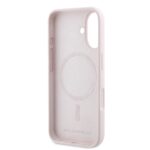 Калъф от 
Karl Lagerfeld Liquid Silicone Double Heads MagSafe за iPhone 16 Pink - Image 5