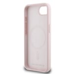 Калъф от 
Karl Lagerfeld Liquid Silicone K&CH Heads MagSafe Case за iPhone 16e Pink - Image 6