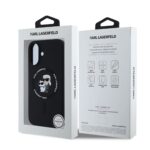 Калъф от
Karl Lagerfeld Liquid Silicone Karl and Choupette MagSafe за iPhone 16 Black - Image 6