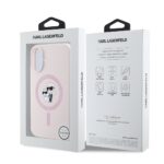 Калъф от Karl Lagerfeld Liquid Silicone Karl and Choupette MagSafe Case за iPhone 16 Pink - Image 6