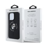 Калъф от
Karl Lagerfeld Liquid Silicone Karl and Choupette MagSafe за iPhone 16 Pro Black - Image 6