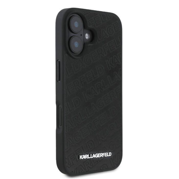 Калъф от Karl Lagerfeld PU Quilted Pattern Case за iPhone 16 Black - Image 4