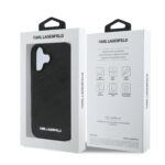 Калъф от Karl Lagerfeld PU Quilted Pattern Case за iPhone 16 Black - Image 7