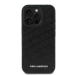 Калъф от Karl Lagerfeld PU Quilted Pattern Case за iPhone 16 Pro Black - Image 3