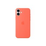 Калъф Apple за iPhone 16 Plus Silicone Case with MagSafe - Tangerine (SEASONAL)