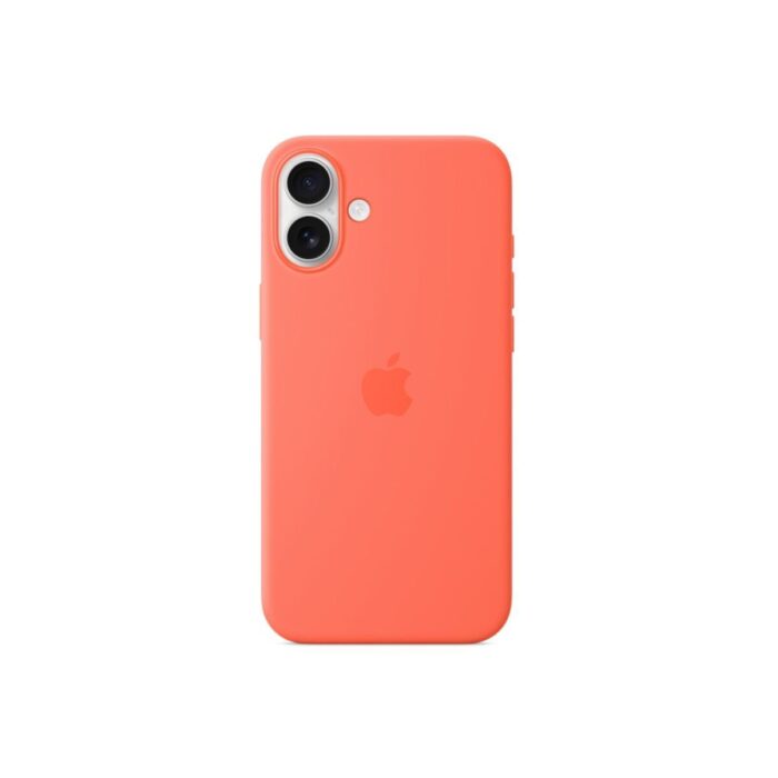 Калъф Apple за iPhone 16 Plus Silicone Case with MagSafe - Tangerine (SEASONAL) - Image 1