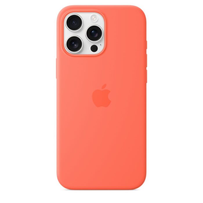 Калъф от Apple за iPhone 16 Pro Max Silicone Case with MagSafe - Tangerine (SEASONAL) - Image 1