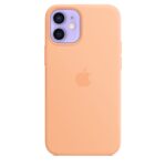Apple iPhone 12 mini Silicone Case with MagSafe - Cantaloupe (Seasonal Spring2021)