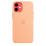 Apple iPhone 12 mini Silicone Case with MagSafe - Cantaloupe (Seasonal Spring2021) - Image 2