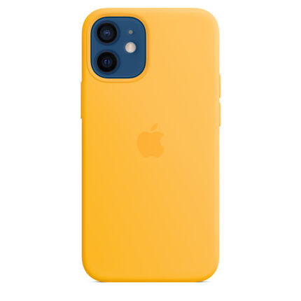 Apple iPhone 12 mini Silicone Case with MagSafe - Sunflower