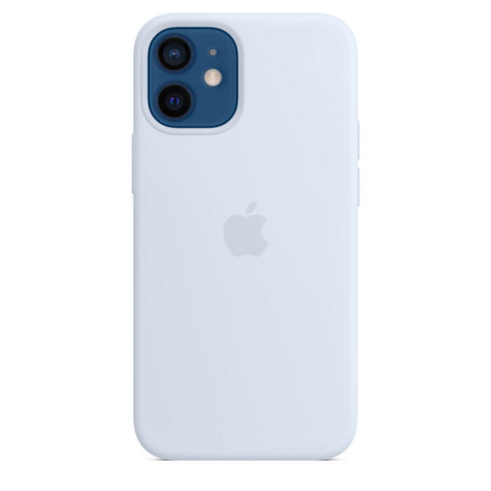 Apple iPhone 12 mini Silicone Case with MagSafe - Cloud Blue - Image 1