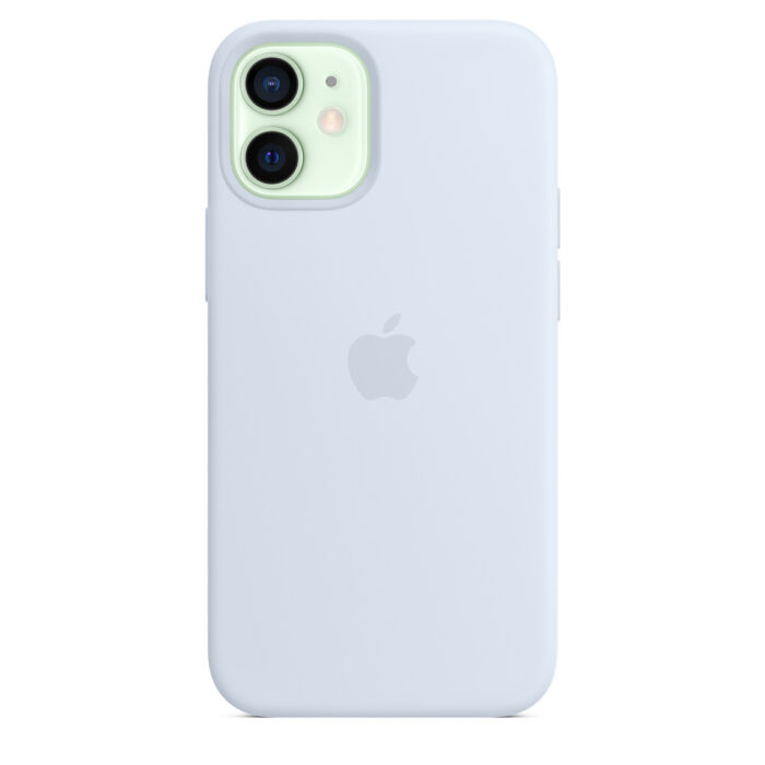 Apple iPhone 12 mini Silicone Case with MagSafe - Cloud Blue - Image 4