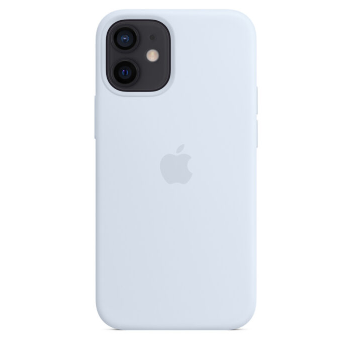 Apple iPhone 12 mini Silicone Case with MagSafe - Cloud Blue - Image 6