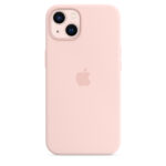 Калъф Apple iPhone 13 Silicone Case with MagSafe - Chalk Pink - Image 3