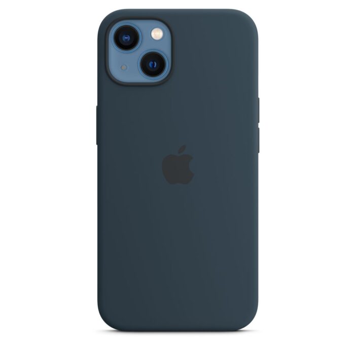 Калъф Apple iPhone 13 Silicone Case with MagSafe - Abyss Blue - Image 5