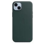 Калъф от Apple за iPhone 14 Plus Leather Case with MagSafe - Forest Green