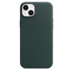 Калъф от Apple за iPhone 14 Plus Leather Case with MagSafe - Forest Green - Image 5