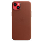 Калъф от Apple за iPhone 14 Plus Leather Case with MagSafe - Umber - Image 4