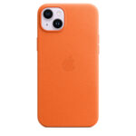 Калъф от Apple за iPhone 14 Plus Leather Case with MagSafe - Orange - Image 2