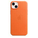 Калъф от Apple за iPhone 14 Plus Leather Case with MagSafe - Orange - Image 3