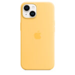 Калъф от Apple за iPhone 14 Silicone Case with MagSafe - Sunglow - Image 3